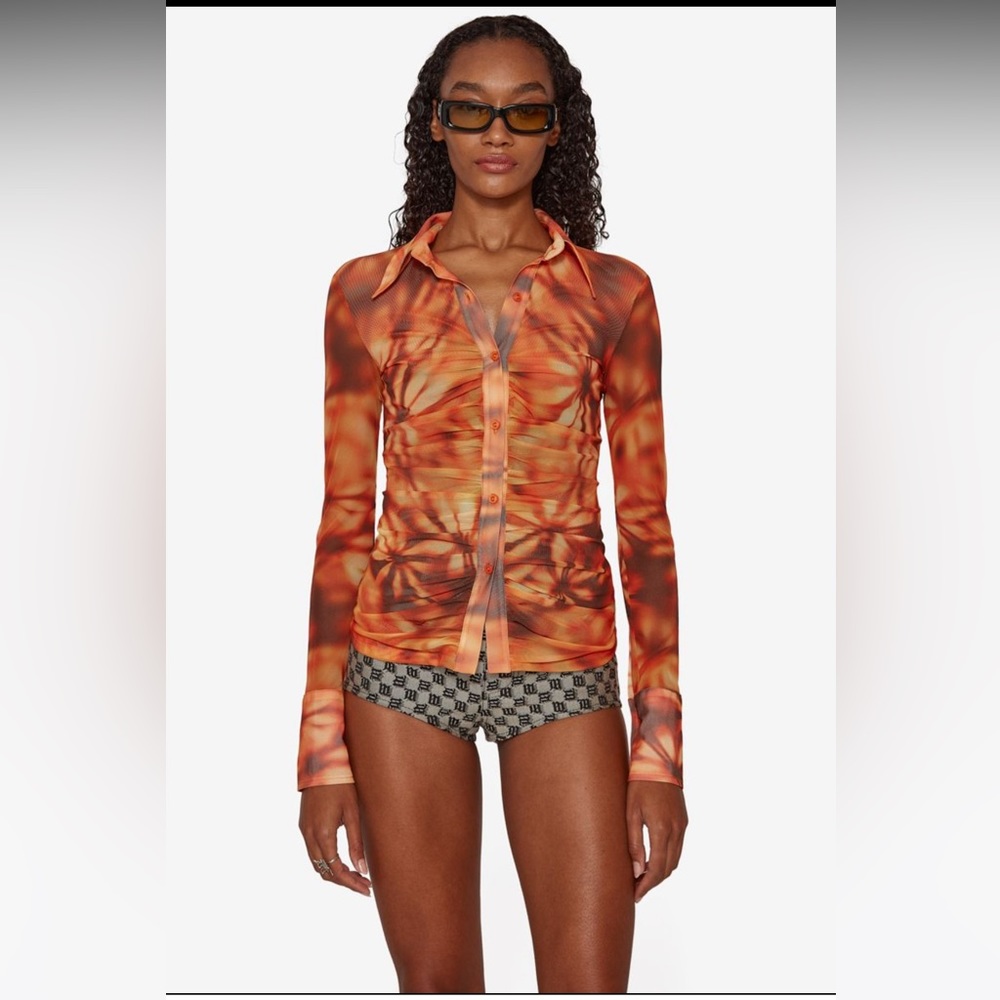 Flower 90’s shirt mesh
